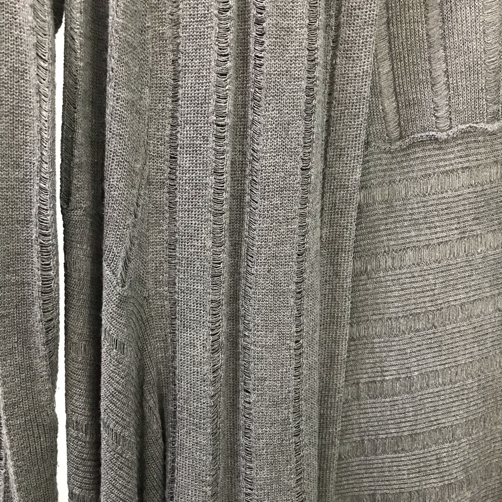 Eileen Fisher Gray Viscose Sweater - XS - Picture 3 of 5